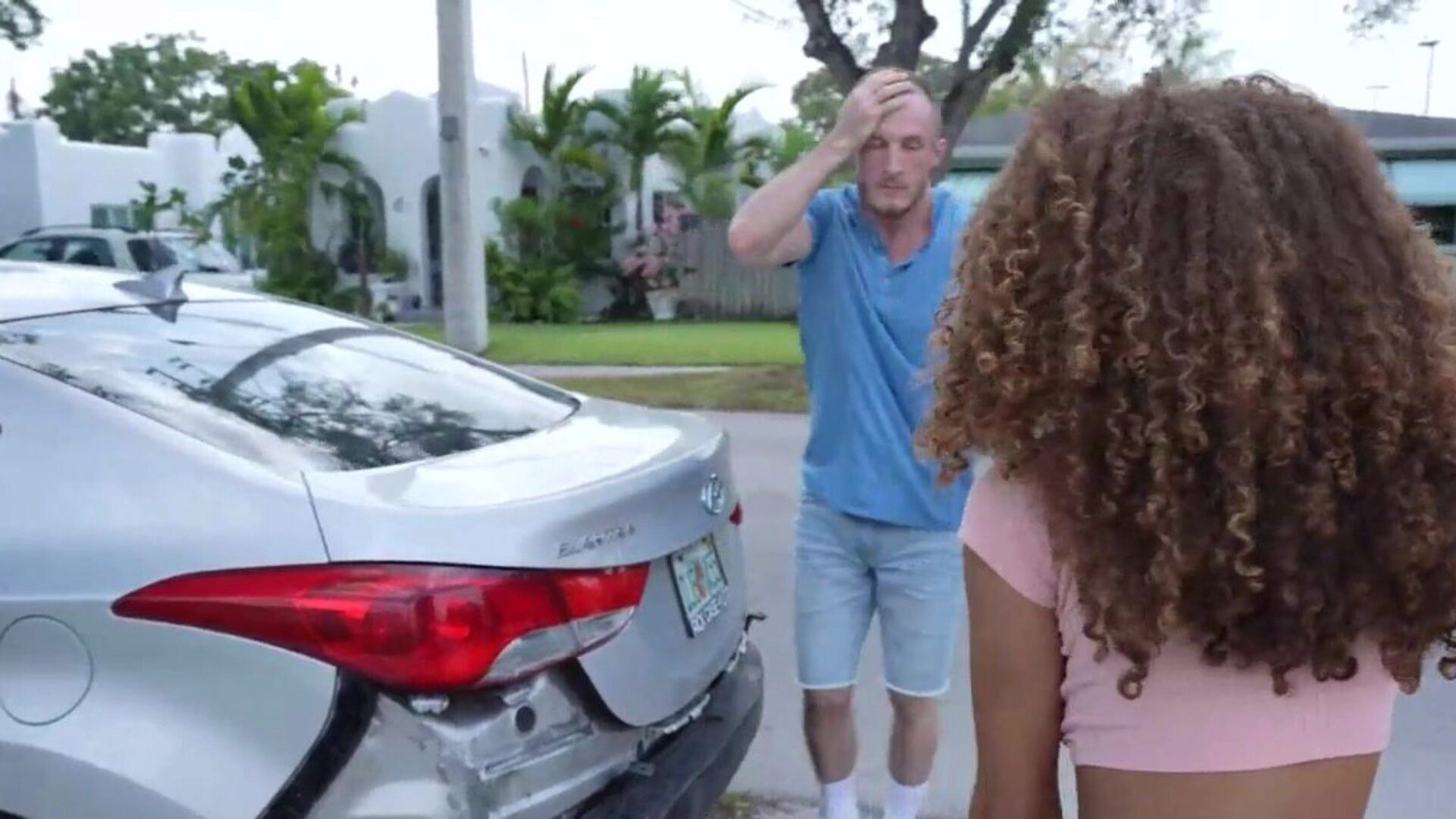 Hotwife Bribes Pissed Off Stud While Husband Watches - Cecelia Lion -