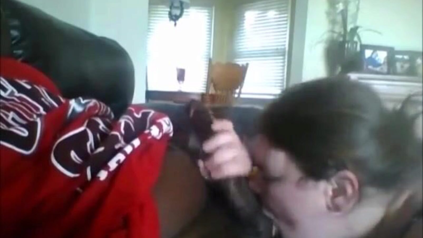 big gorgeous chick Engulfing African Rod and Licking His Balls