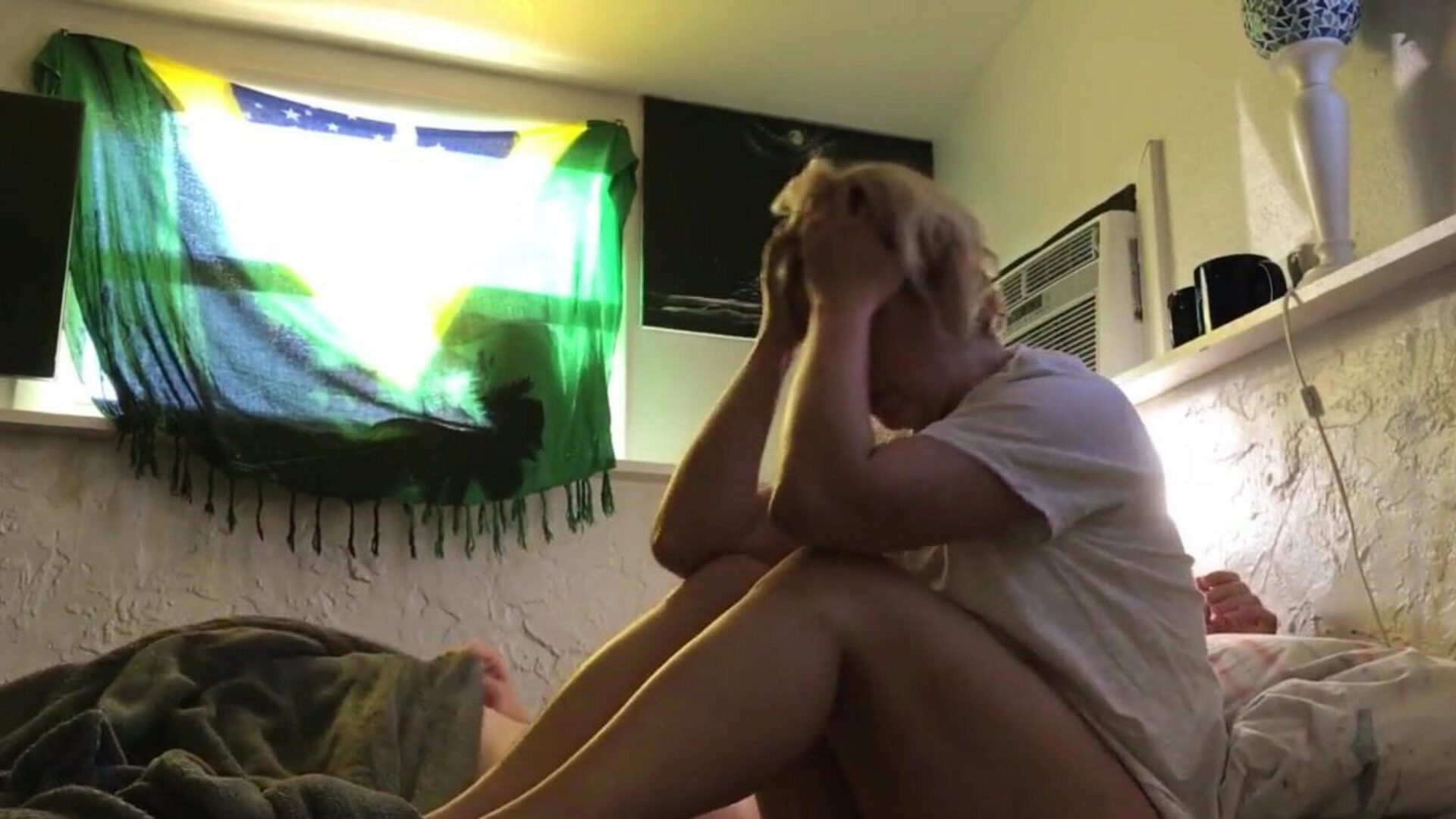 Mother Visits Step Son at College - Morning After