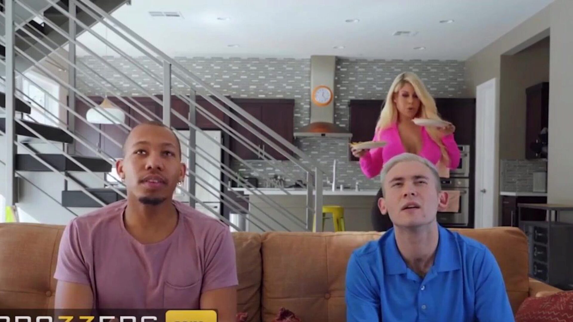 Ebony Babe (Bridgette B) Takes On Two Juice Big Hard Cocks - Brazzers